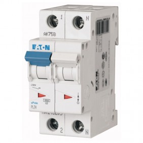 Interruttore magnetotermico Eaton 20A 1P+N...