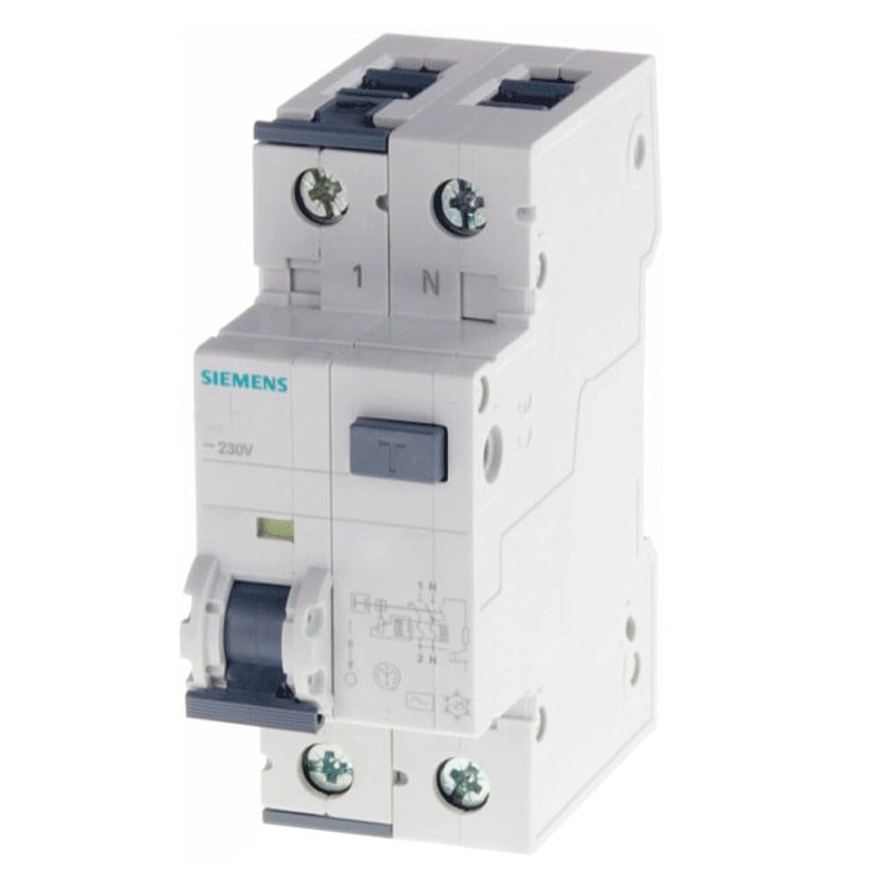 SIEMENS DIFFERENZIALE MAGNETOTERMICO 10A 1P+N 300MA 4,5KA 5SU16531KK10