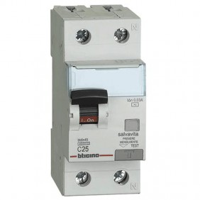 Bticino Differential Circuit Breaker 1P+N 25A...