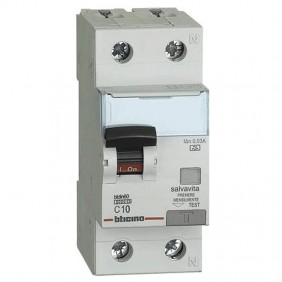 Bticino thermomagnetic differential switch 1P+N...