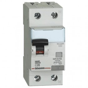 Bticino Differential circuit breaker 1P+N 20A...