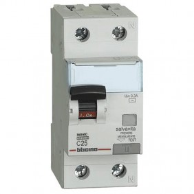 Bticino thermomagnetic differential switch 1P+N...