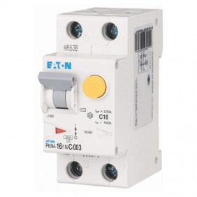 Eaton 16A 1P+N 30MA AC interruptor diferencial...