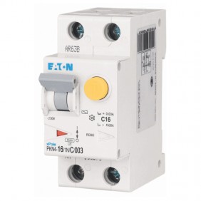 Eaton 16A 1P+N 30MA AC residual current circuit...