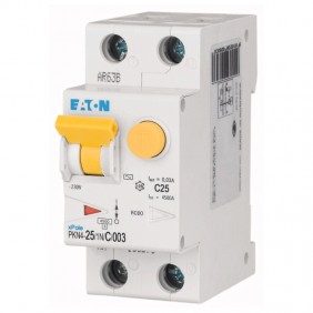 Interruptor diferencial Eaton 25A 1P+N 30MA...