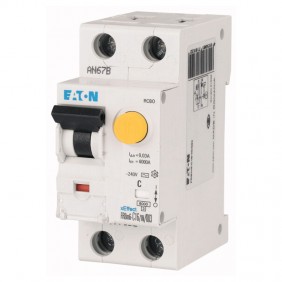 Eaton FRBM6 32A 1P+N 30MA 'AC' residual current...