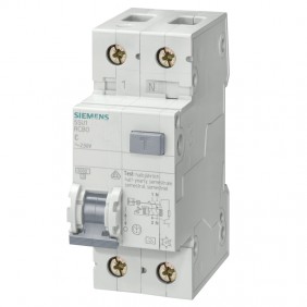 Siemens 25A 1P+N 300MA AC 6KA differential...