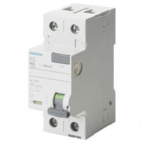 Siemens pure differential switch 2 poles 40A...