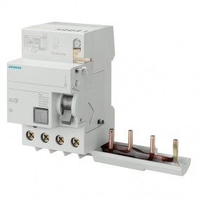 Siemens 4-pole differential block 63A 500mA for...