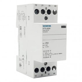 Siemens contactor 25A 2NA+2NC 230V/CA 2 modules...