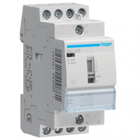 Contactor Hager 4NA 230V interruptor manual ERC425