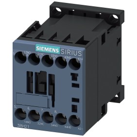 Siemens AUX 3NA+1NC 24VDC 10A contactor relay...