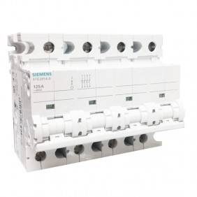 Siemens 4P 125A 6-module switch disconnector...