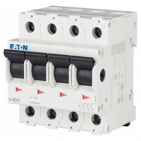 Eaton 40A 4-pole 4-module disconnect switch 276273