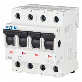 Eaton 63A 4-pole 4-module disconnect switch 276277