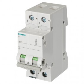Siemens 40A 2-pole 2-module OFF switch 5TL12400
