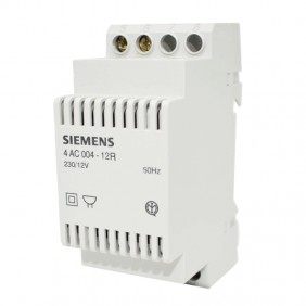 Siemens 230/12VCA 4VA DIN 4AC00412R transformer...