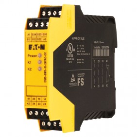 Eaton Safety Relays 24VAC-DC Emergency Stop 180413