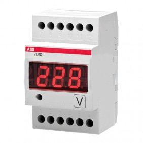 Voltmetro Abb digitale 600VCA/CC EG 655 3