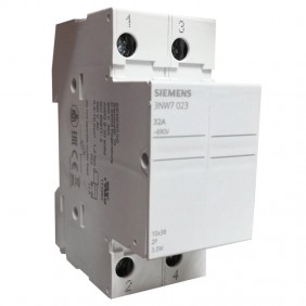 Siemens cylindrical fuse holder 3NW7 2P 32A...