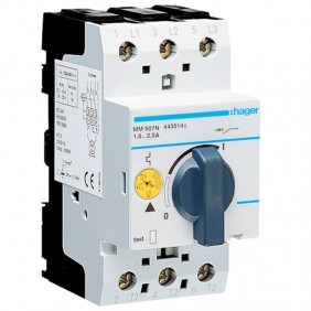 Hager motor protection switch 1.6-2.5A 2.5...