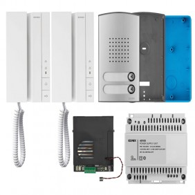 Kit de interfono Elvox Sound System Bifamiliar para instalaciones 4+1  K62K0.02