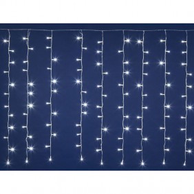 Wimex 144 LED Curtain Lights white with Flash...