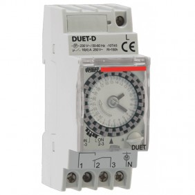 Vemer DUET-D Electromechanical Time Switch 2...