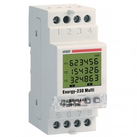 Vemer energy meter 3 time-slots 40A 2 modules...
