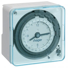 Hager time switch 72X72 wall mounted EH711