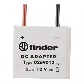 Finder adapter for use with 12VDC 0269012