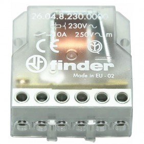 Finder Pulse Switch Relay 230v 26048230
