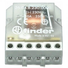 Relé del interruptor de impulsos Finder 230v...