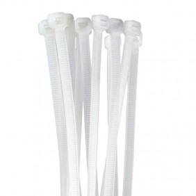 ETELEC white fixing ties 200X3,5 mm 100pcs....