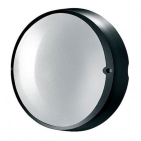 Lombardo Airy round black round E27 IP54...