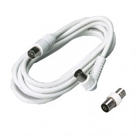 Fanton TV cable extension 2 metres with...