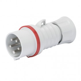 Gewiss mobiler Stecker 3P+N+E 16A IP44 rot 380V...