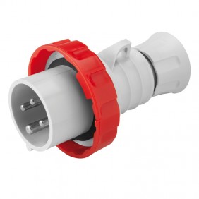 Gewiss mobiler Stecker 3P+E 16A IP67 rot 380V...