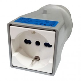 Palazzoli CEE-Industrieadapter 2P+E-Stecker und...