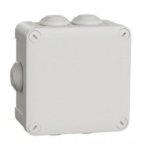 Schneider junction box IP55 105X105X55 with...