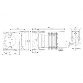 Circolatore Elettronico A Rotore Bagnato Grundfos Magna F