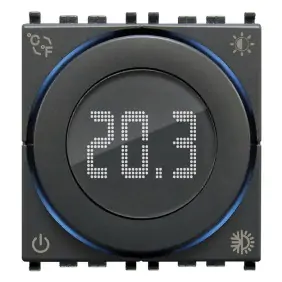 Vimar Wireless connected thermostat IoT2M Gray...