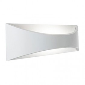 Sovil Moon big white led wall sconce 12W 4000K...