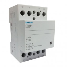 Siemens contactor 40A 230VCA 2NA+2NC 5TT58420