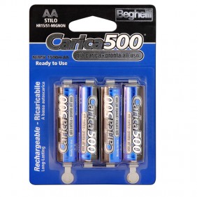 Beghelli piles rechargeables AA 1500mAh 8851