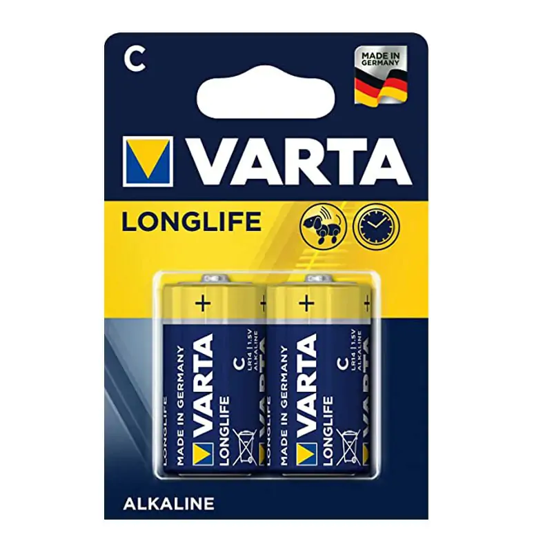 Pile Varta 1/2 C alcaline torche 1,5V LR14 04114