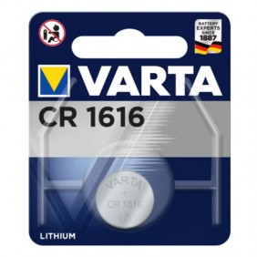 VARTA BATTERY CR1616 3V 55mAh 6616