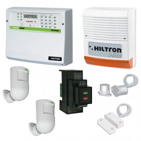 Kit Hiltron central PROTEC 4 GSM dialer and...