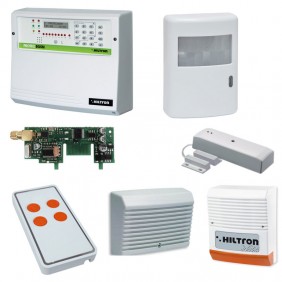 Hiltron XR Alarm Kit über Protec8GSM Funkgerät...