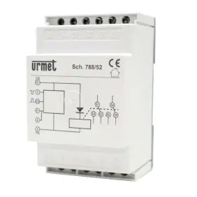 Urmet relay box with 2 switches 788/52